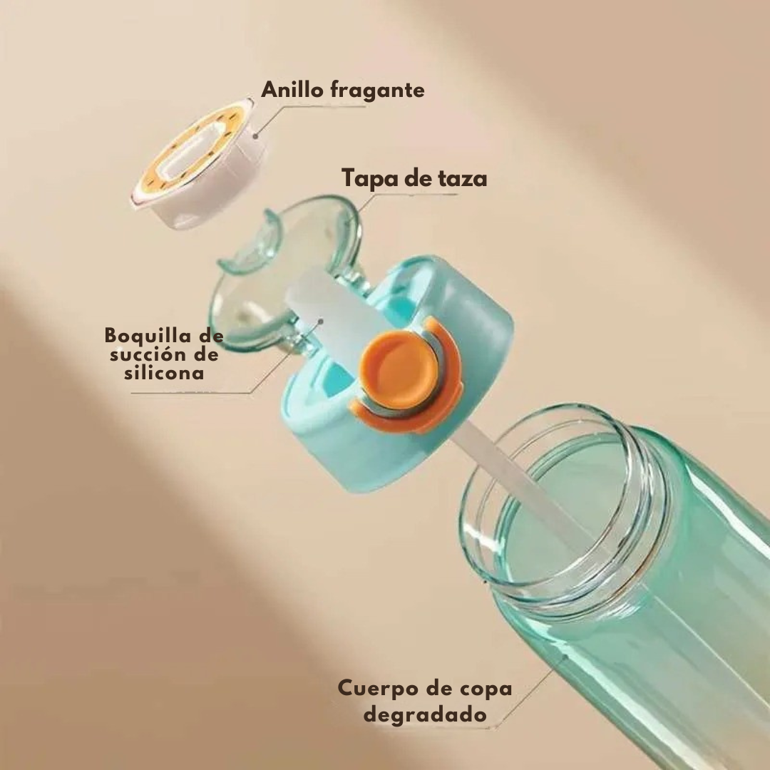 Botella De Agua Saborizada l Fruite Juice®