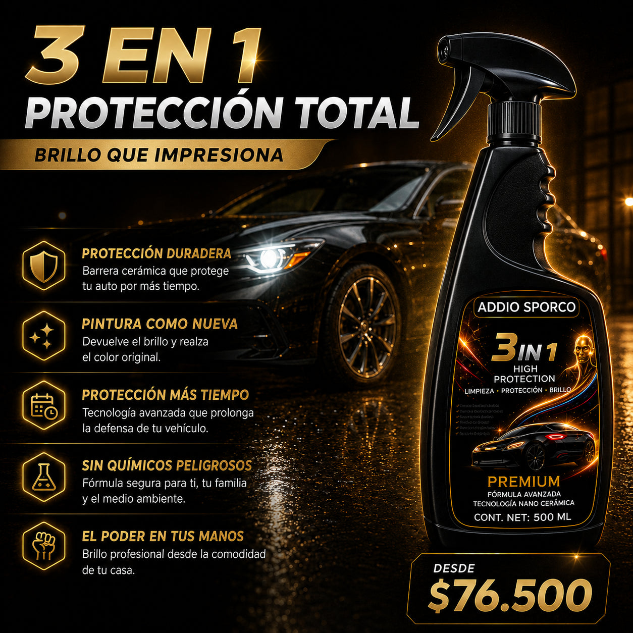 Revestimiento para Carros CeramicArmor