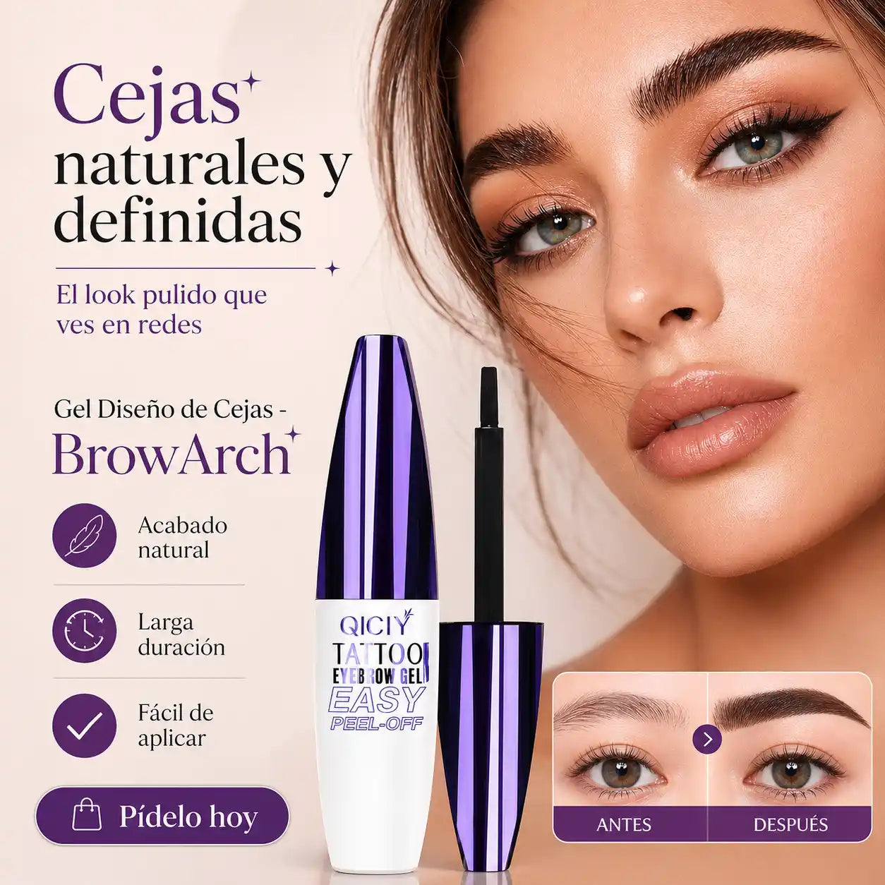 Sello de cejas naturales - BrowArch