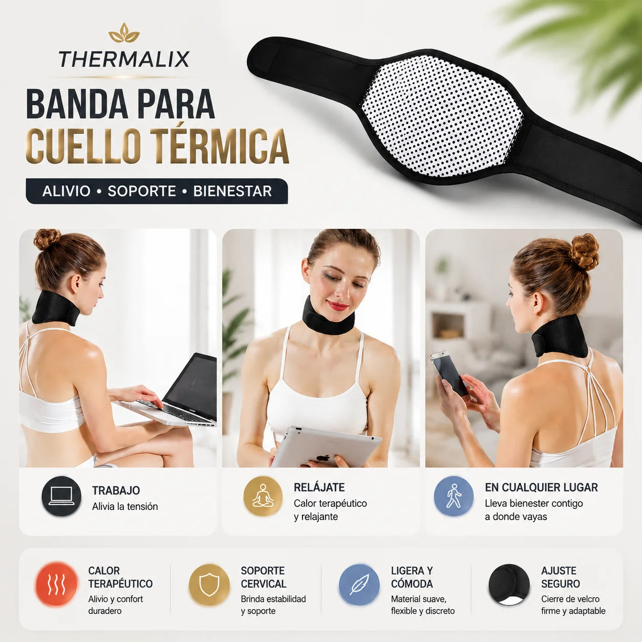 Banda Para Cuello Termica Thermalix