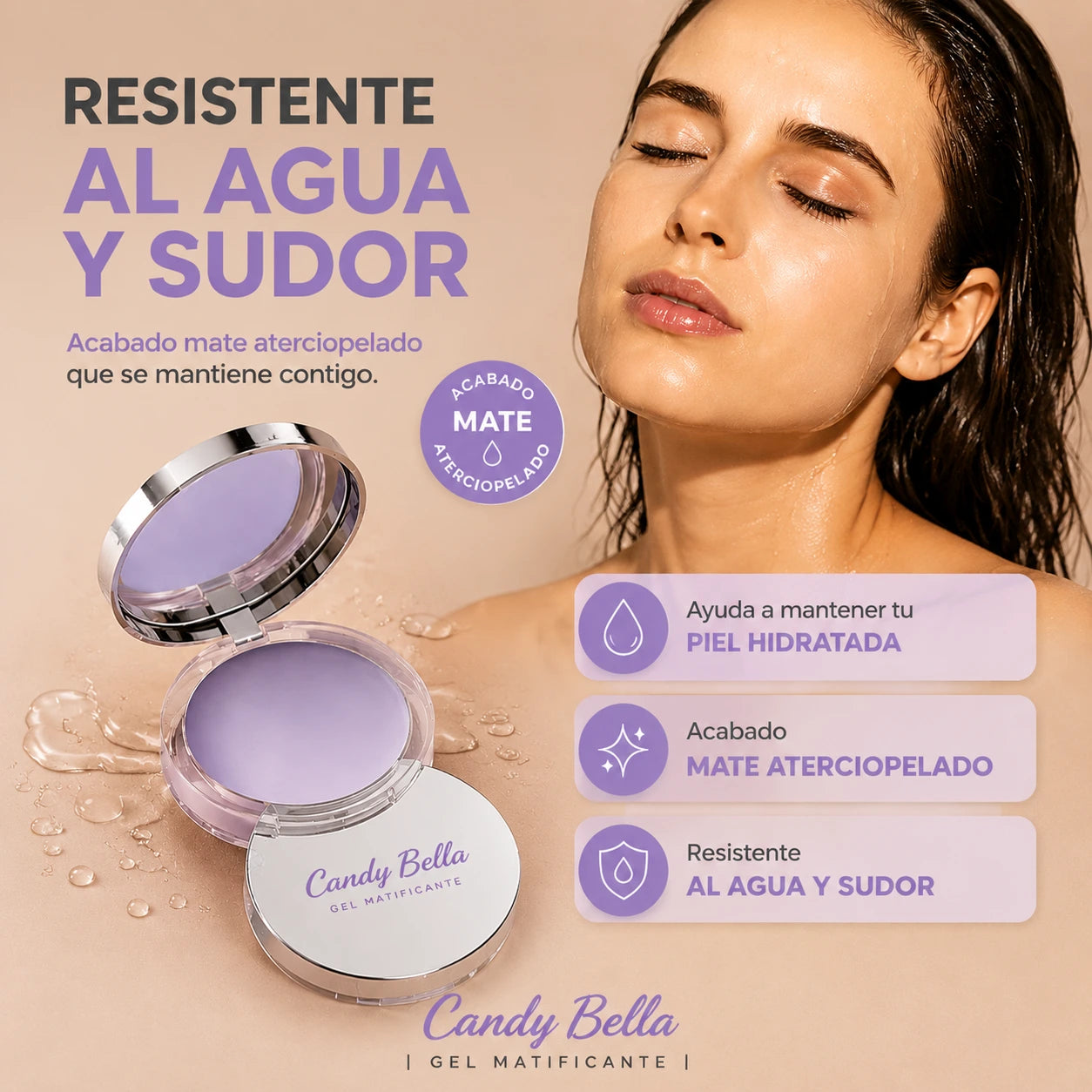 Candy Bella | Gel matificante