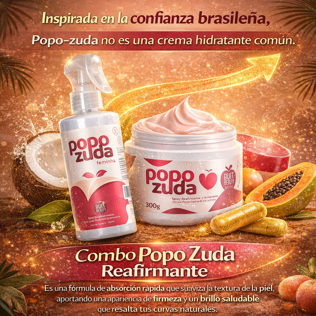 Combo Pop Zuda Reafirmante(Spray+Crema)