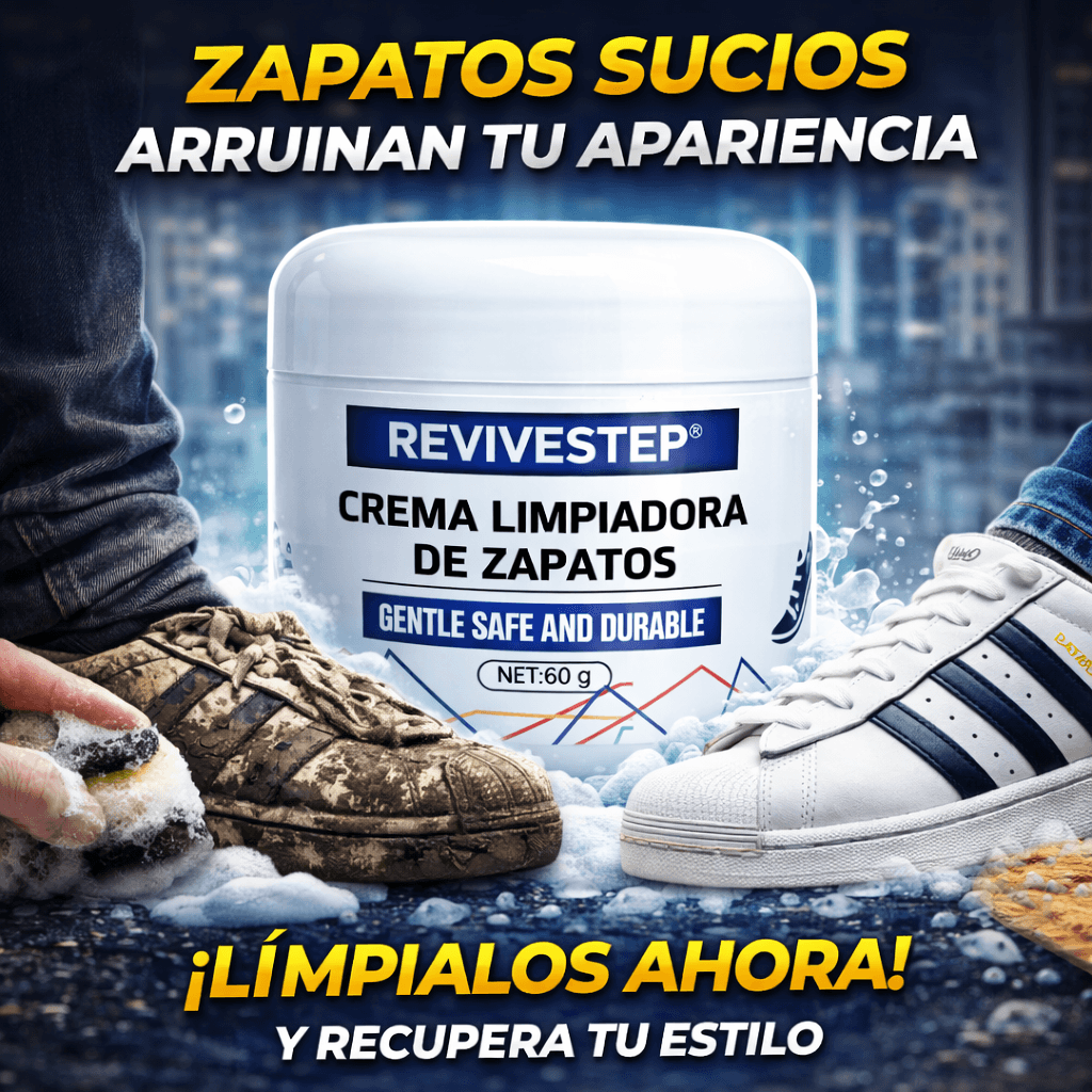 Crema Limpiadora De Zapatos - ReviveStep®