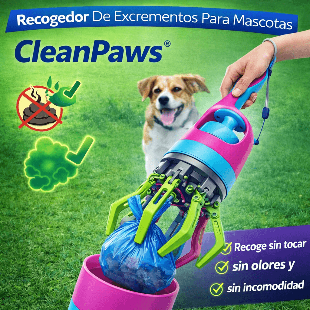 Recogedor De Excrementos Para Mascotas - CleanPaws®