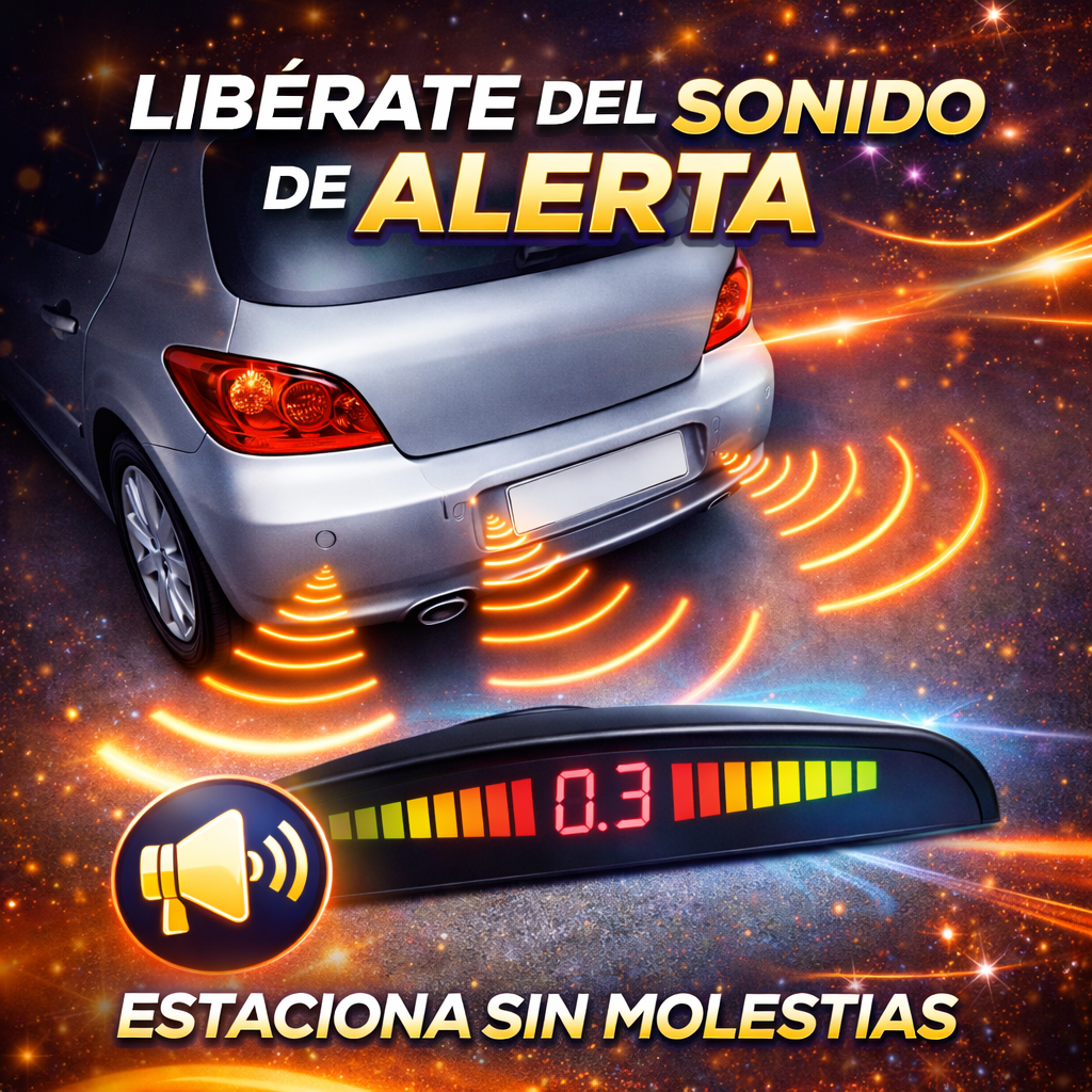 Set Sensor De Reversa Y Parqueo ParkingSensor®