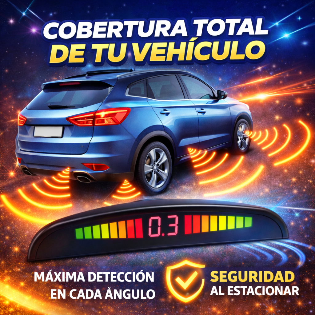 Set Sensor De Reversa Y Parqueo ParkingSensor®
