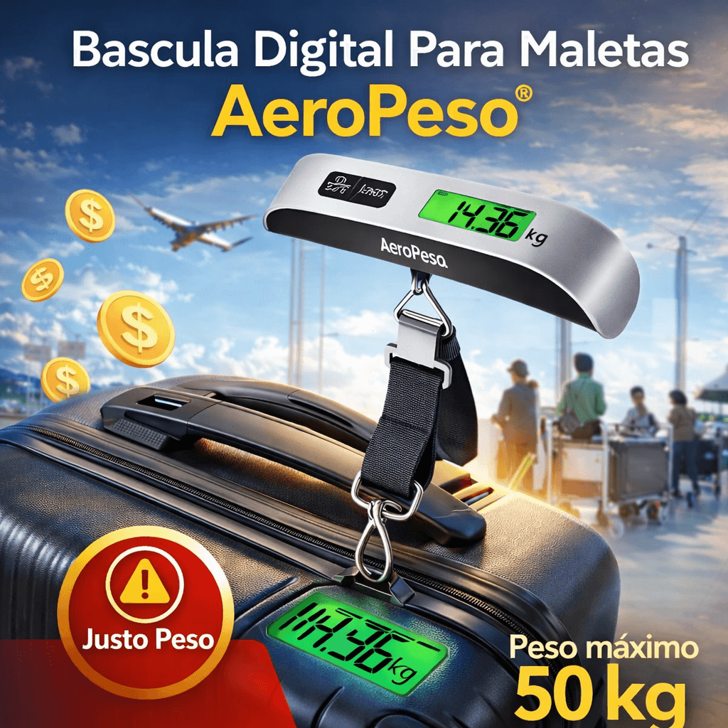 Bascula Digital Para Maletas AeroPeso®