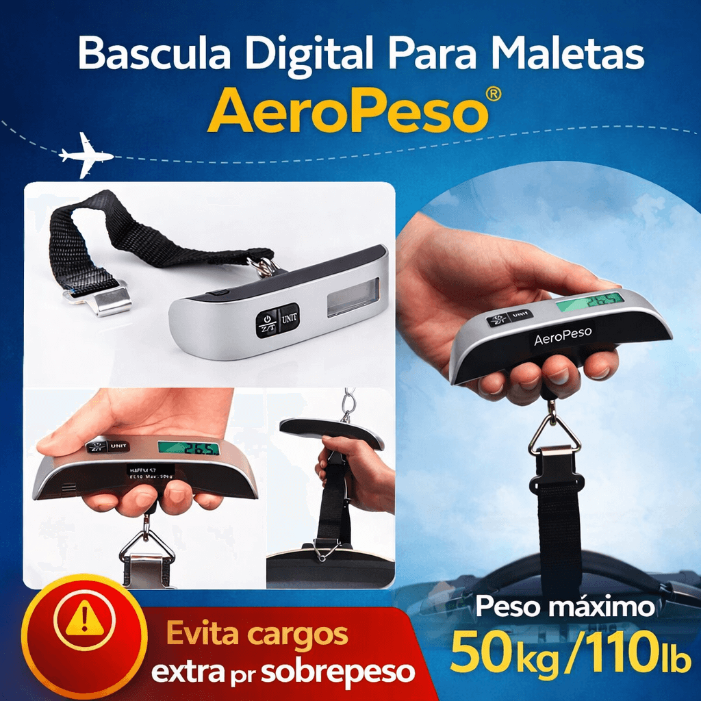 Bascula Digital Para Maletas AeroPeso®