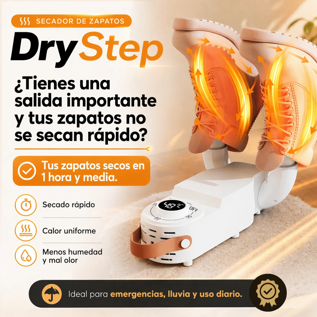 Secador De Zapatos - DryStep