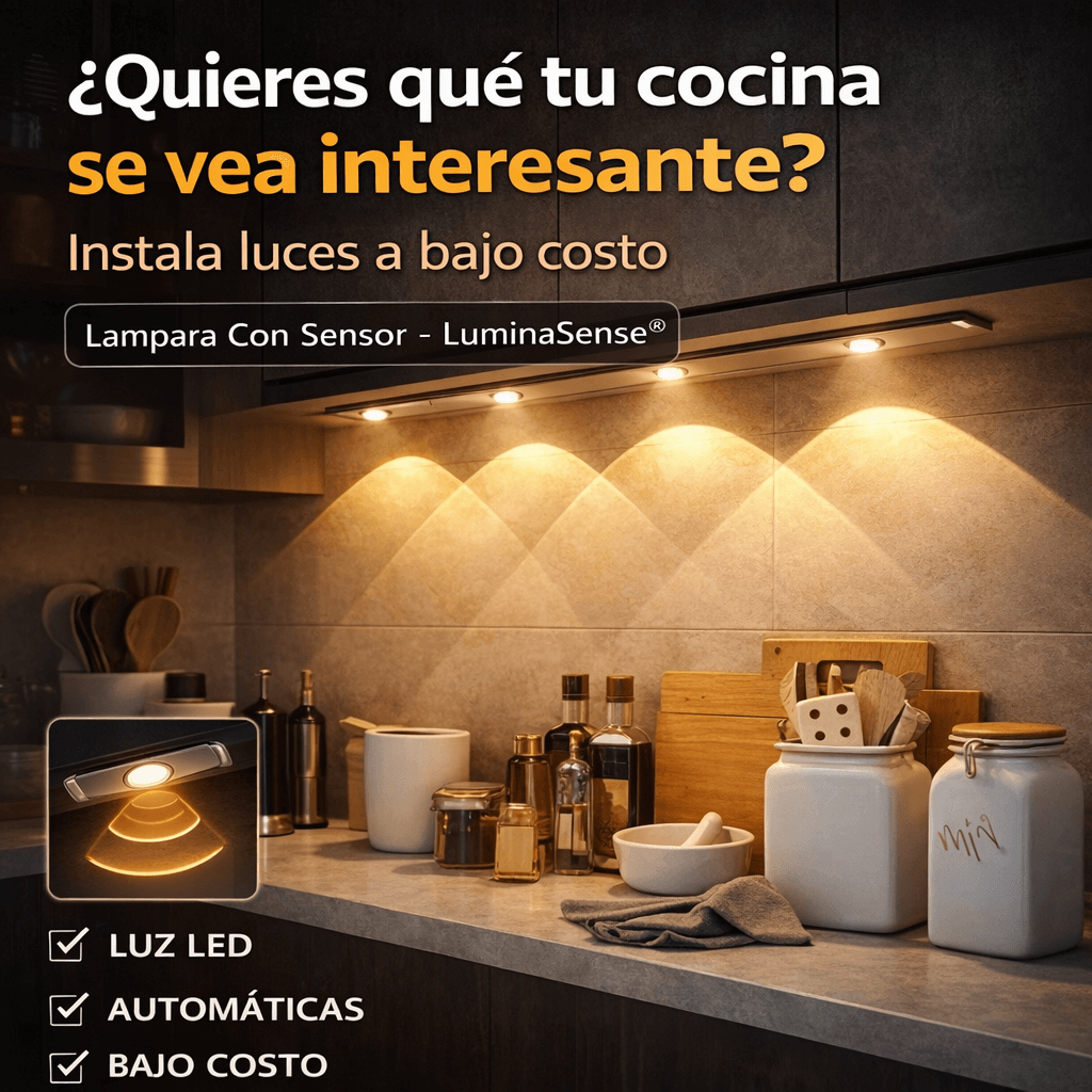 Lampara Con Sensor - LuminaSense®