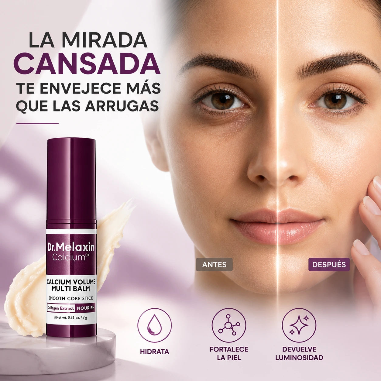 Dr.Melaxin Rutina de cuidado de ojos con bálsamo