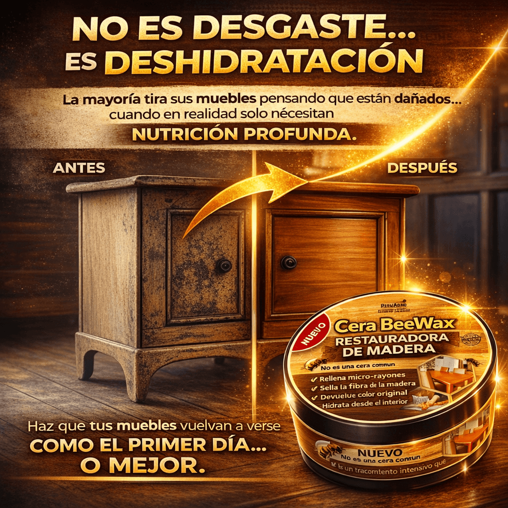 Cera BeeWax Restauradora de madera