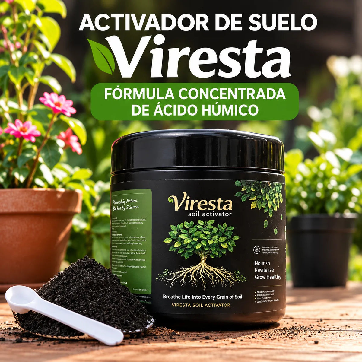 Activador De Suelo Viresta X 450g