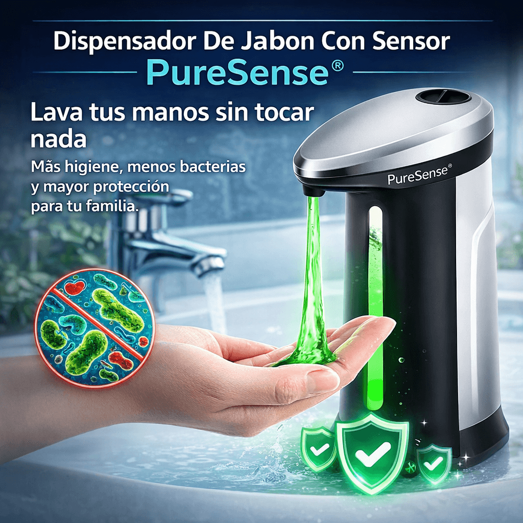 Dispensador De Jabon Con Sensor - PureSense®