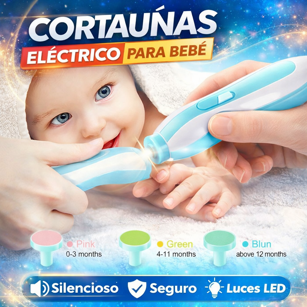 Cortaunas Electrico Para Bebe