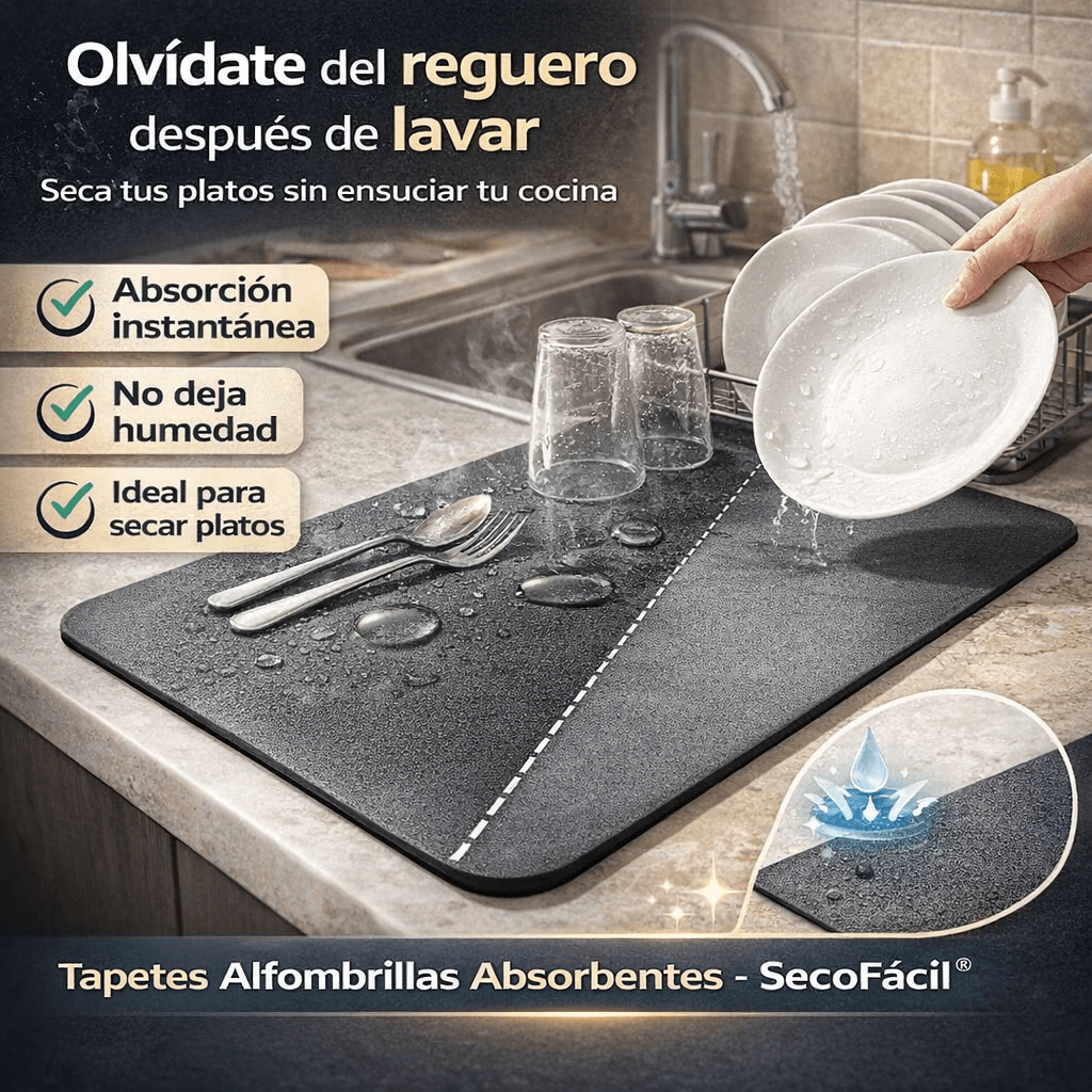 Tapetes Alfombrillas Absorbentes - SecoFácil®