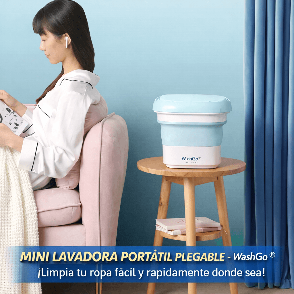 Mini Lavadora portatil plegable - WashGo®