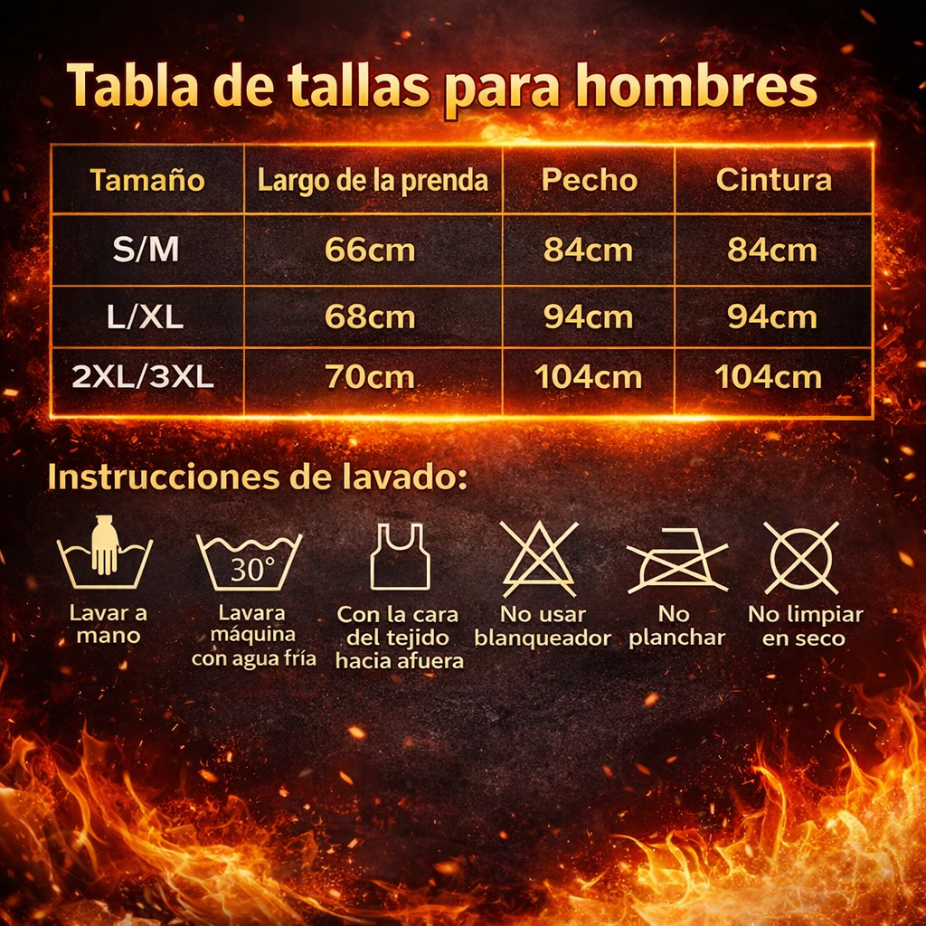 Faja Chaleco Reductor Hombre