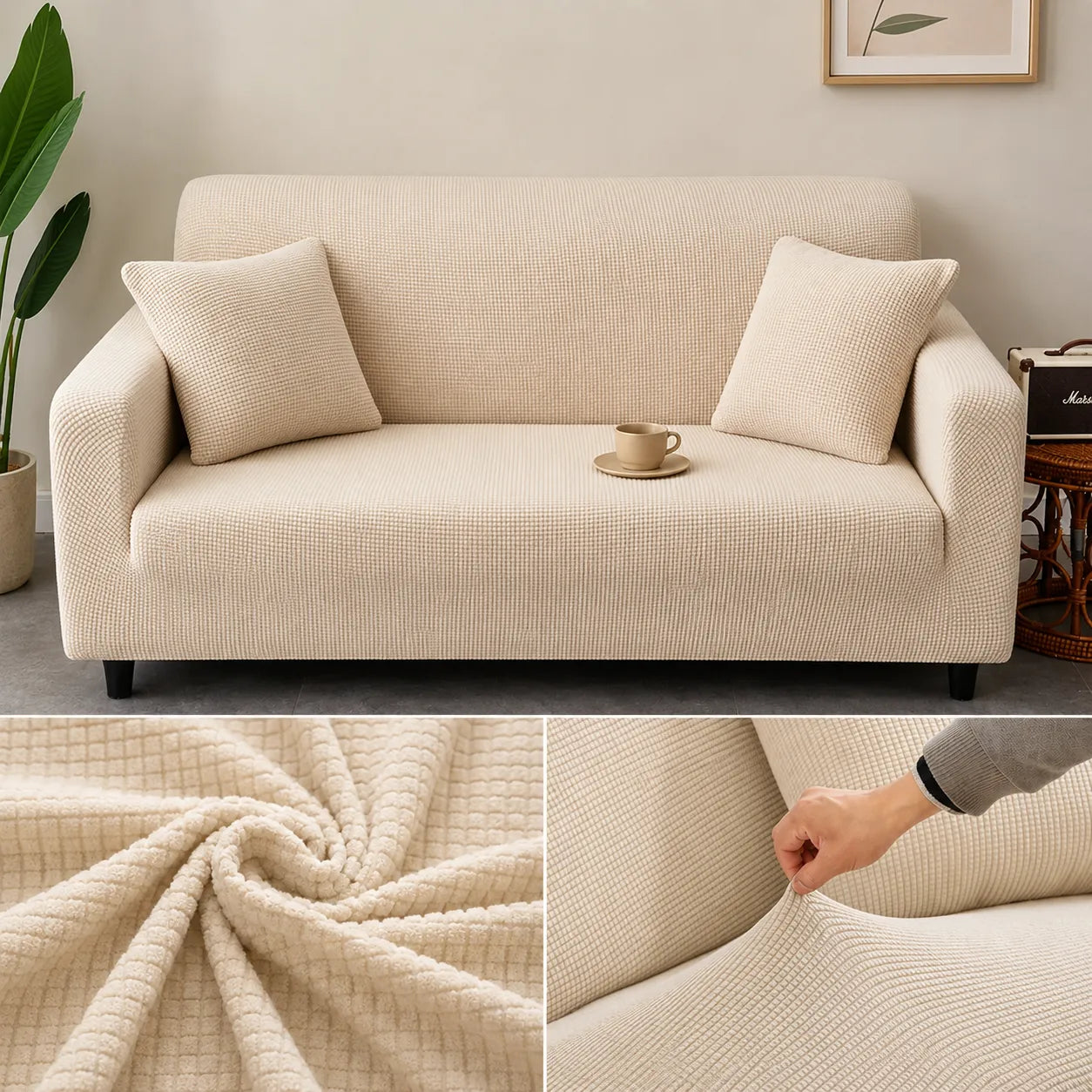 Cubre Sofa para 3 y 4 puesto - Sofluxe™