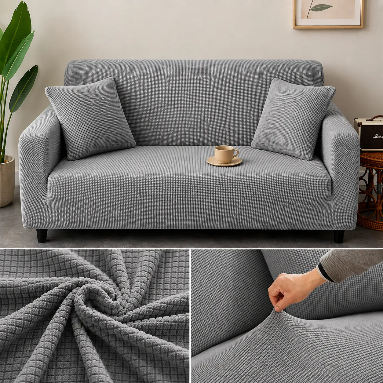 Cubre Sofa para 3 y 4 puesto - Sofluxe™
