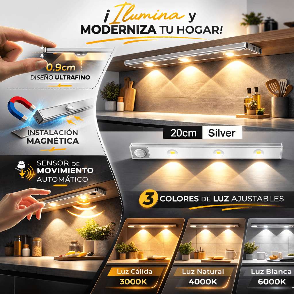 Lampara Con Sensor - LuminaSense®