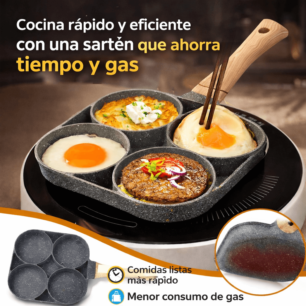 Sarten Multiuso Antiadherente Brocha - MultiPan Chef®