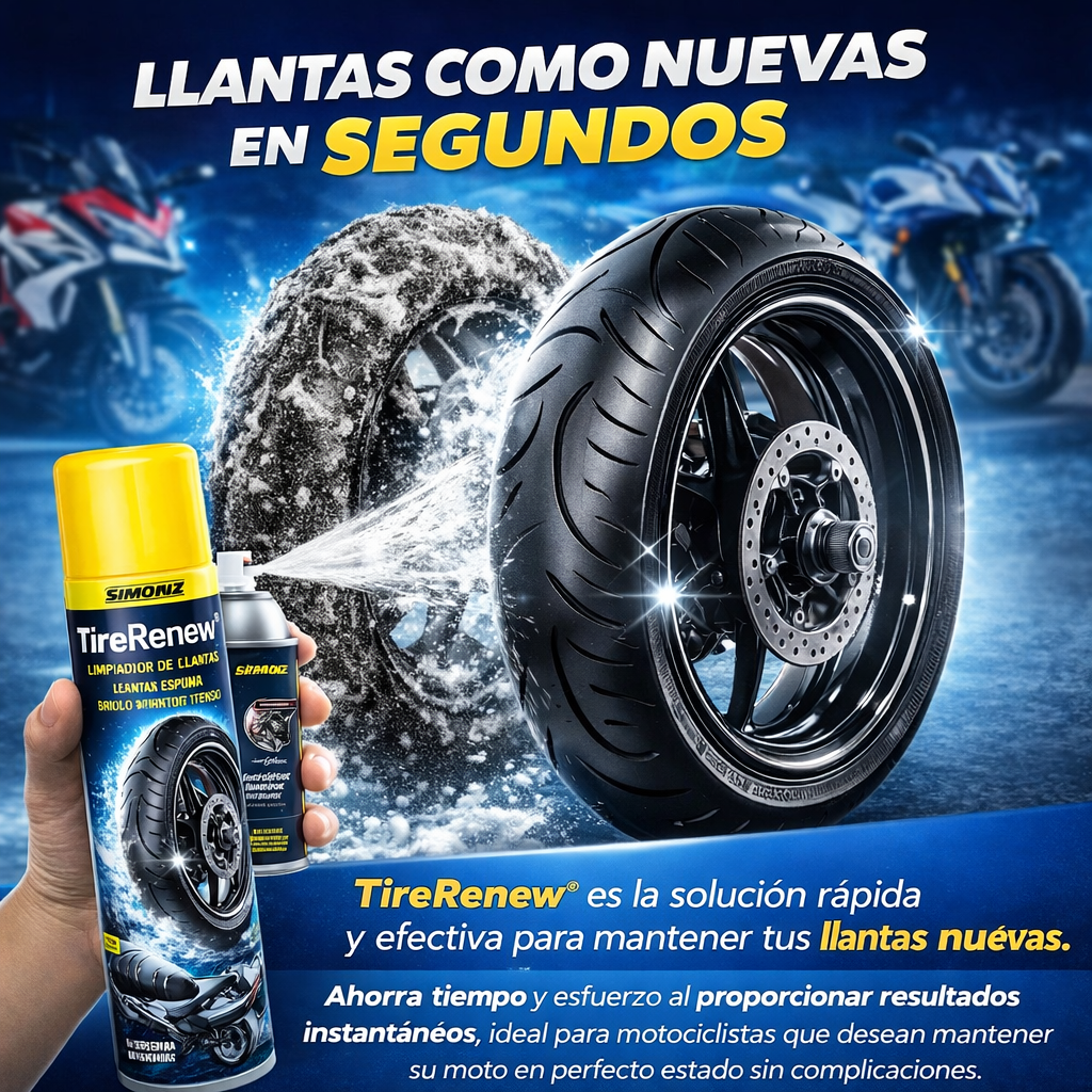 Espuma Renovadora Llantas -  TireRenew®