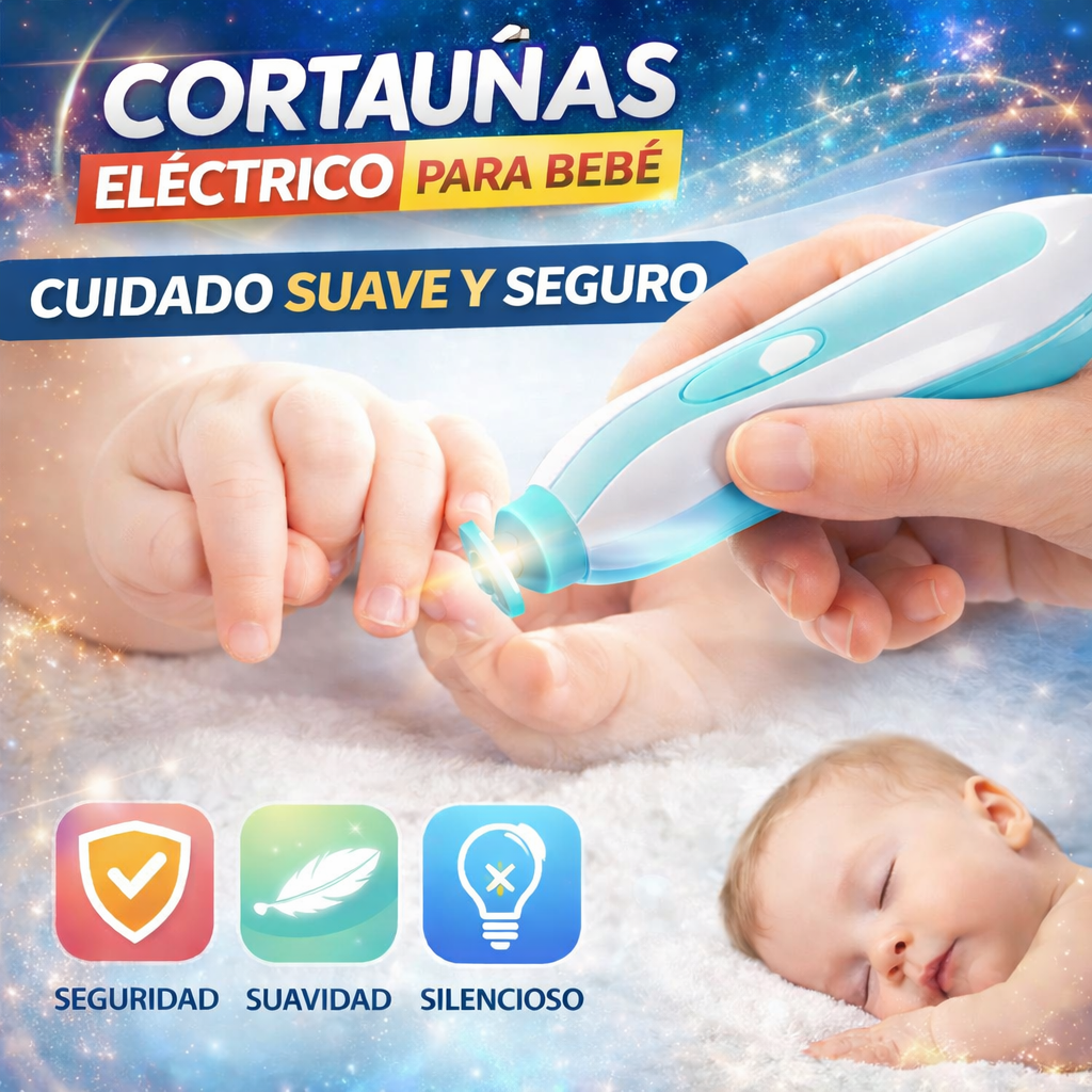 Cortaunas Electrico Para Bebe