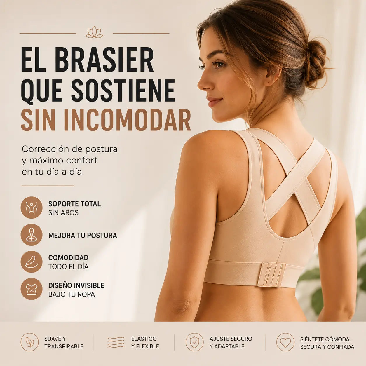 Top AllOne | Ajustable frontal con corrector y soporte