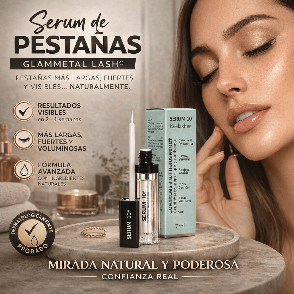 Serum de Pestañas - GlamMetal Lash®