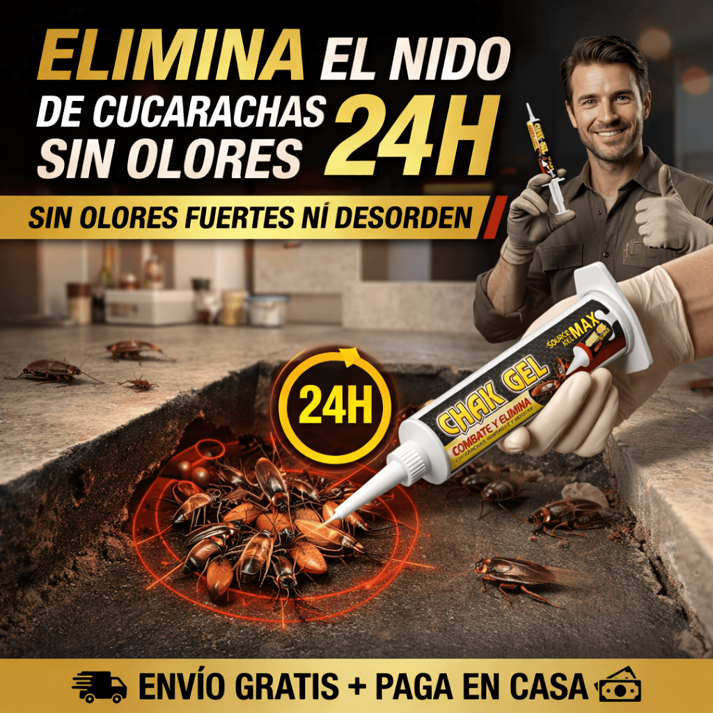 Chak Gel Elimina Cucarachas - RoachKill Pro®