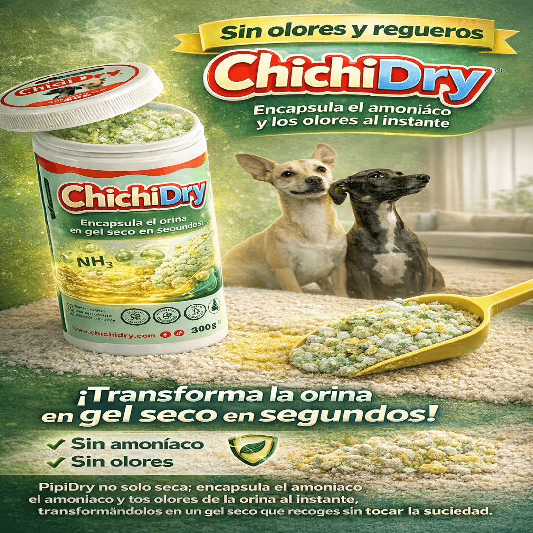 ChichiDry | Sin olores y regueros