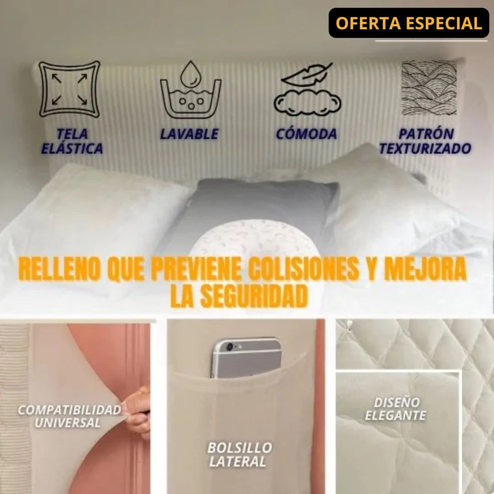 Funda para Cabecero de Cama Expandex®