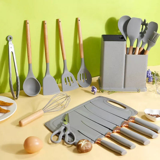 SET UTENSILIOS DE COCINA 19Piezas Luxure®