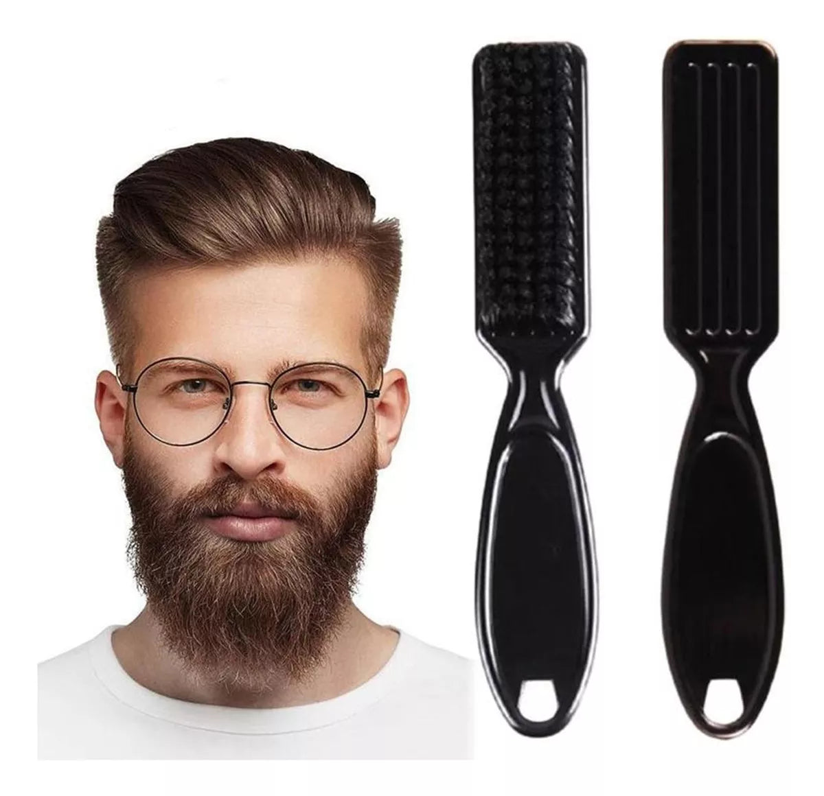 KIT BARBA LEÑADOR Lapiz+Cepillo
