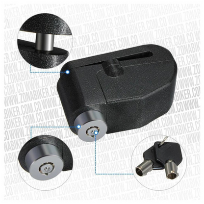 Candado Para Disco De Moto Con Alarma MotoShield®