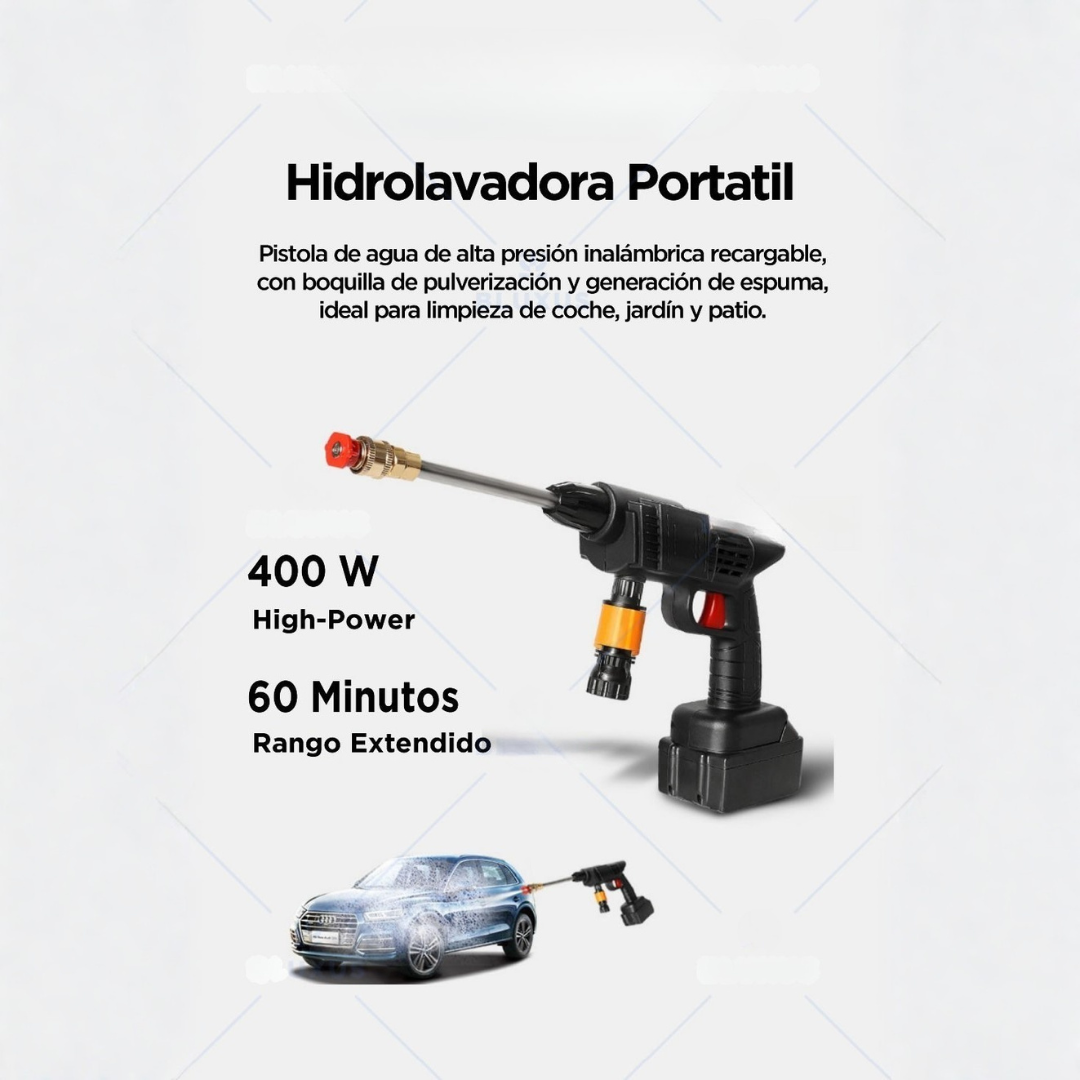 Hidrolavadora Inalambrica 48v 2 Baterias - PowerJet X2®