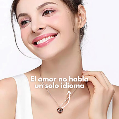 Collar Te Amo 100 Idiomascaja De Lujo JoyarLove®