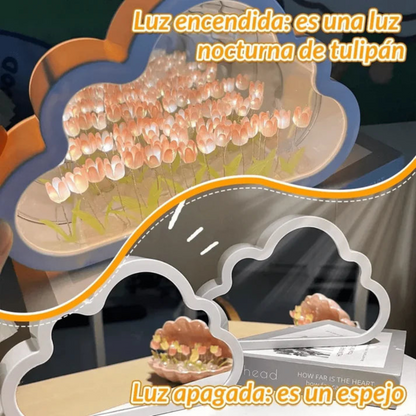 Espejo Con Forma Nube NubiaLight®