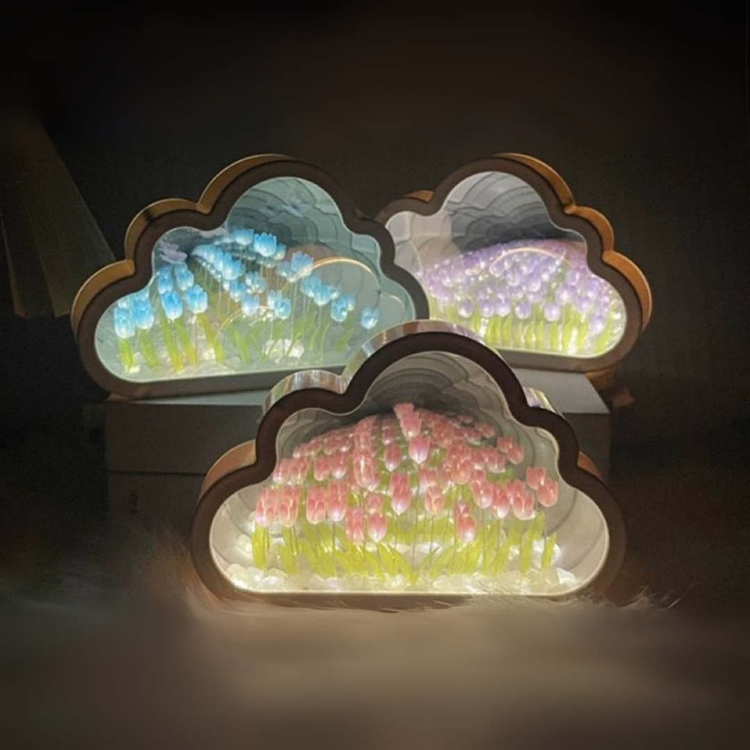 Espejo Con Forma Nube NubiaLight®