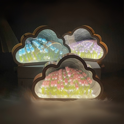 Espejo Con Forma Nube NubiaLight®