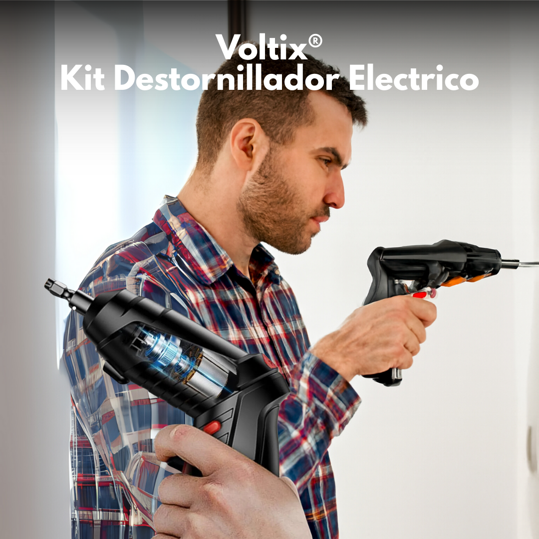 Kit Destornillador Electrico Voltix®