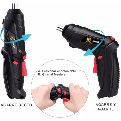 Kit Destornillador Electrico Voltix®