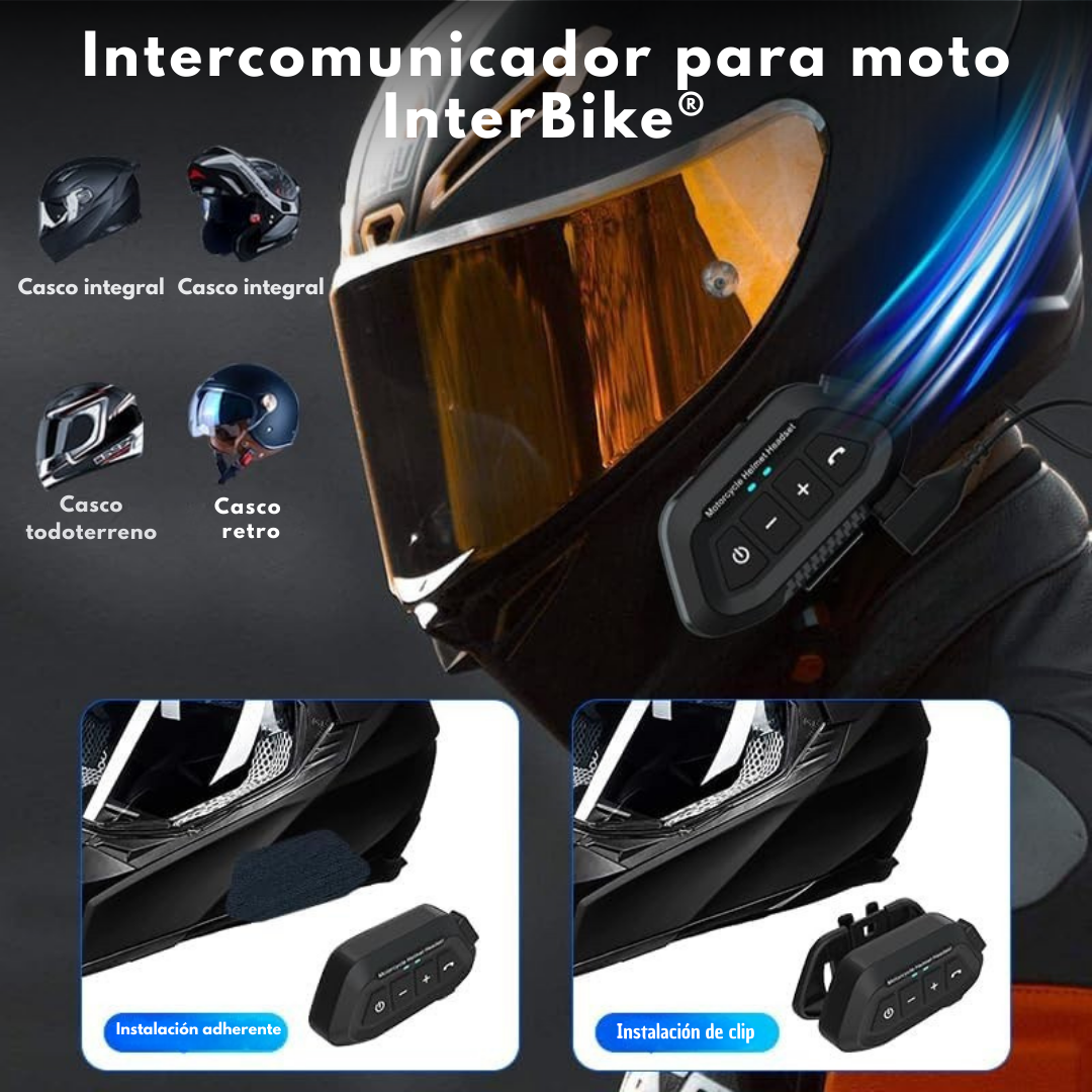 Intercomunicador para moto InterBike®