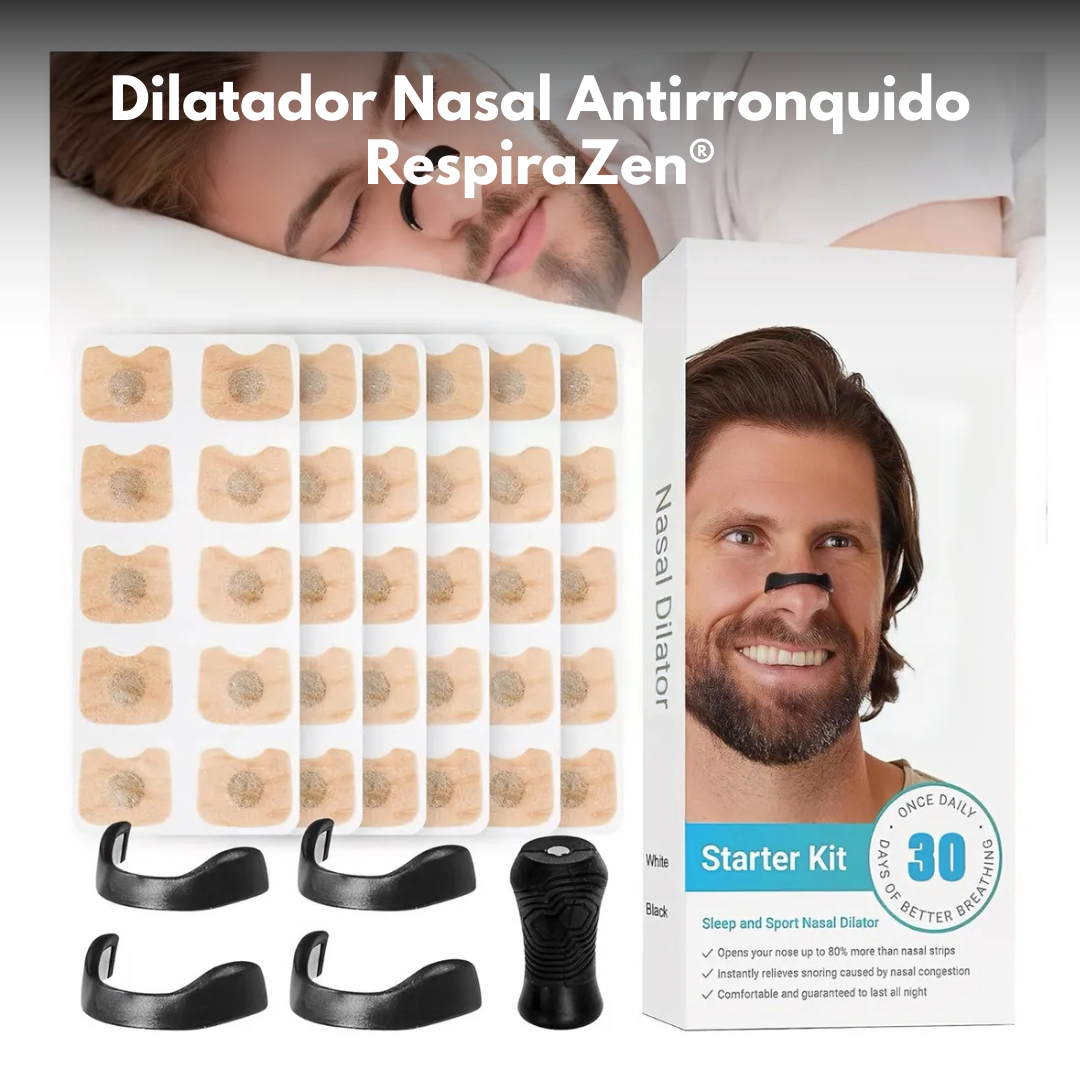 Dilatador Nasal Antirronquido RespiraZen®