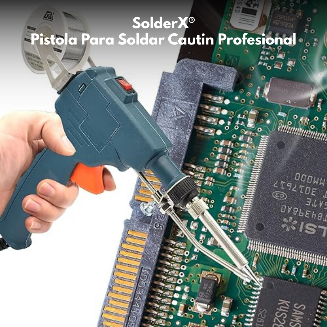 Pistola Para Soldar Cautin Profesional - SolderX®
