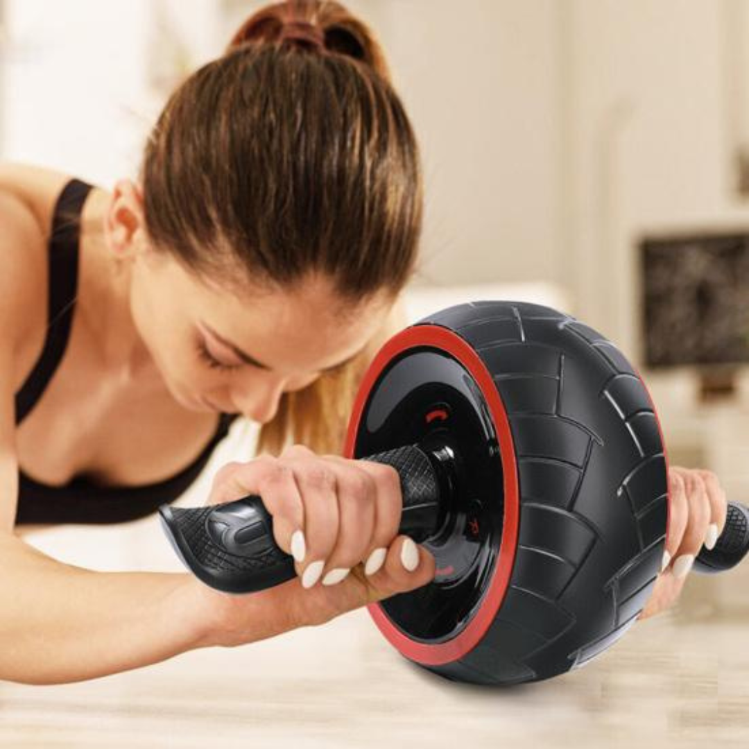 Rueda Abdominal Deportiva Ancha