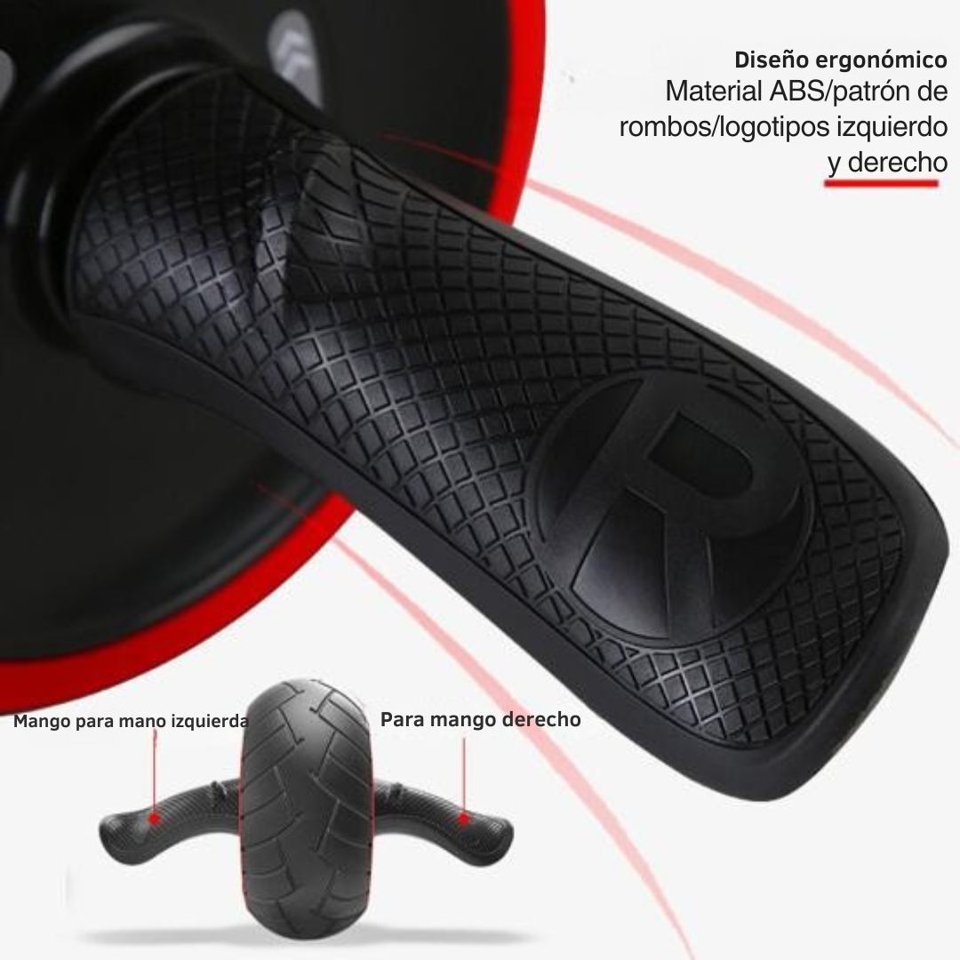 Rueda Abdominal Deportiva Ancha