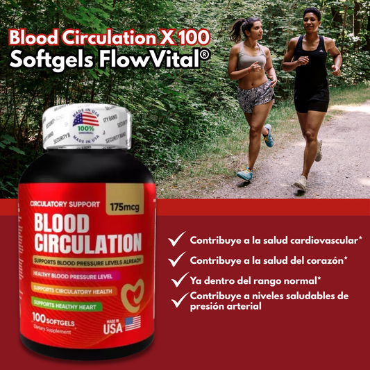 Blood Circulation X 100 Softgels FlowVital®