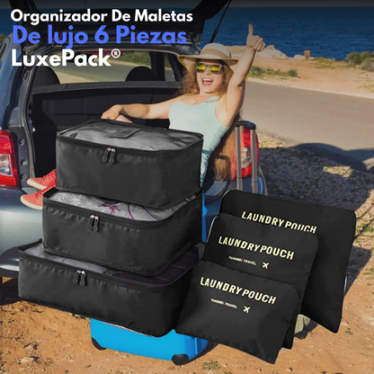Organizador De Maletas De Lujo 6 Piezas LuxePack®